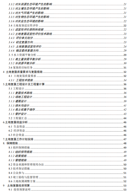 土地复垦目录2