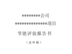 湖南专业编制节能评估报告的公司及内容清单